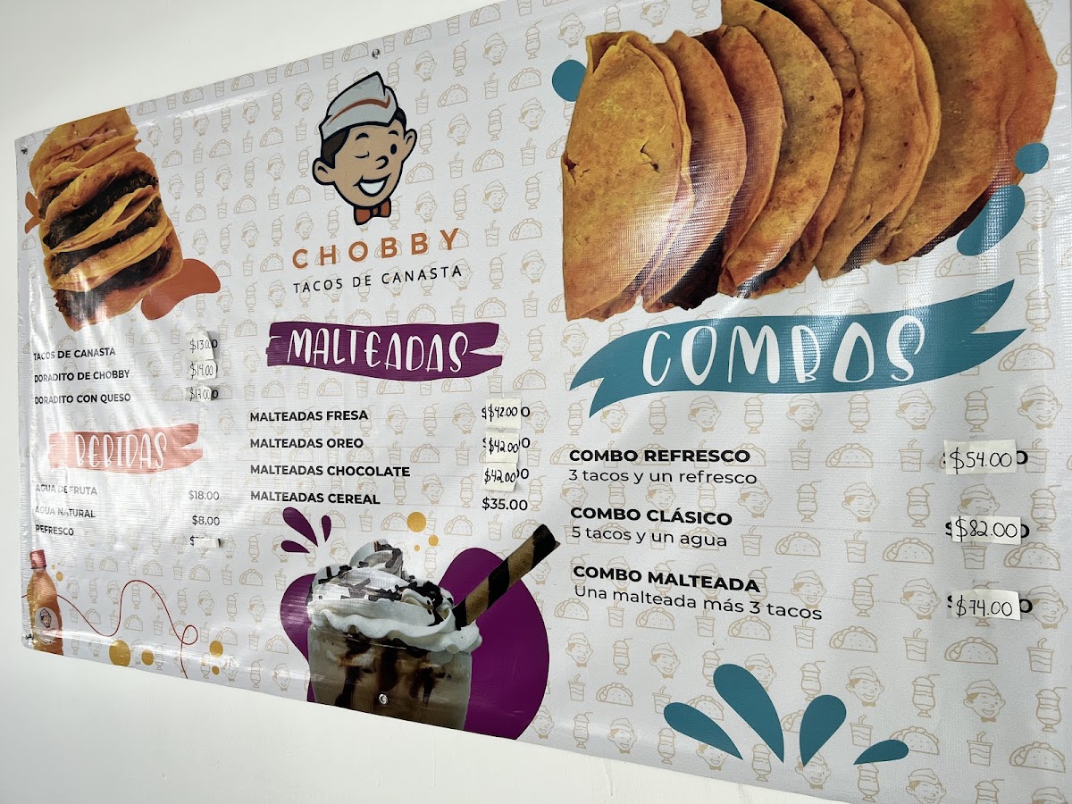 Los Chobbys Taqueria Photo Menu 2