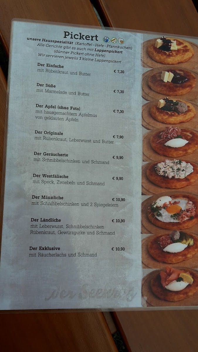 Der Seekrug Photo Menu 10