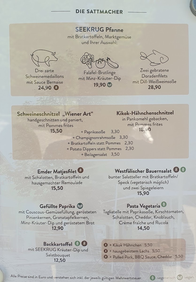 Der Seekrug Photo Menu 3