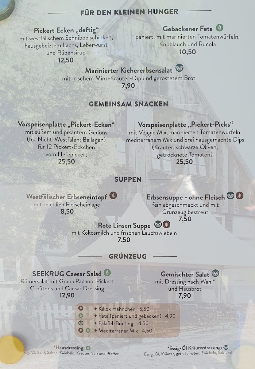 Der Seekrug Photo Menu 5