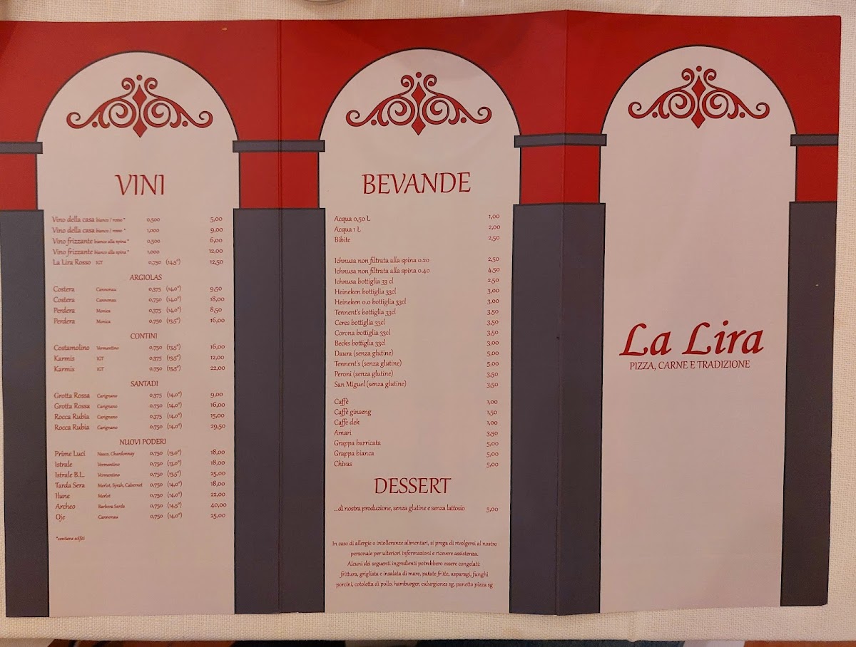 La Lira - Pizza and Meat Photo Menu 2