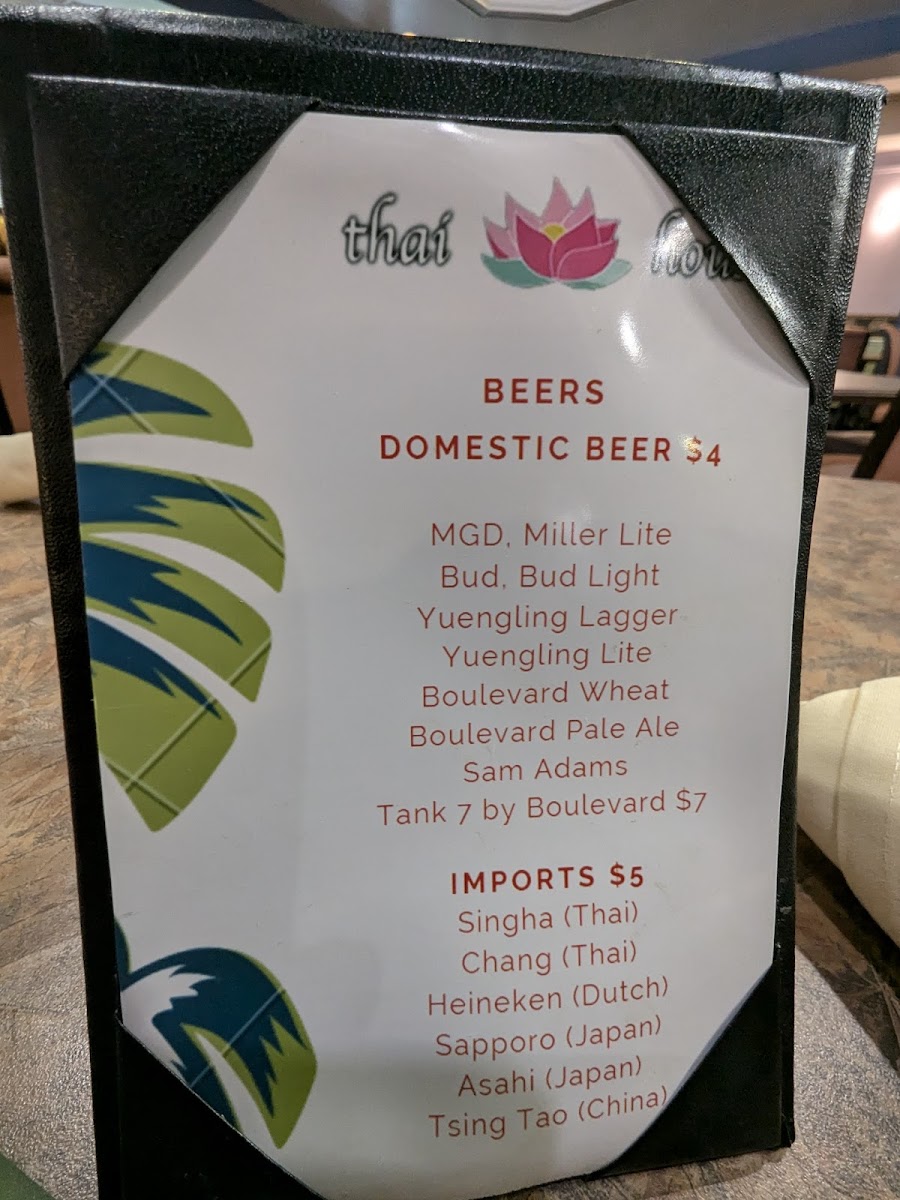 Thai House Restaurant Photo Menu 6