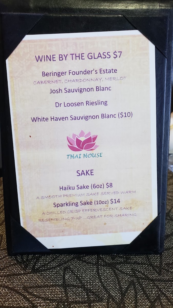 Thai House Restaurant Photo Menu 9