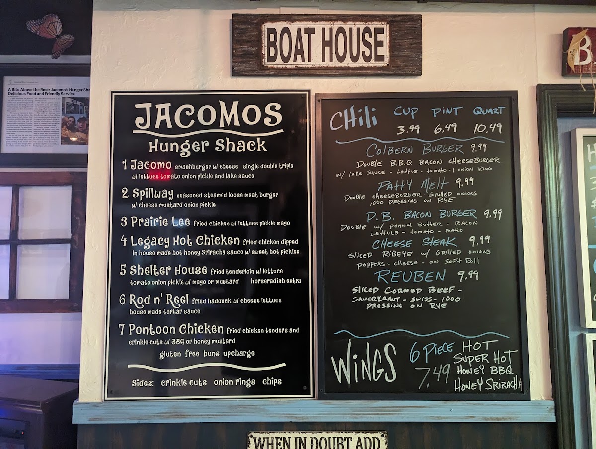 Jacomos Hunger Shack Photo Menu 9