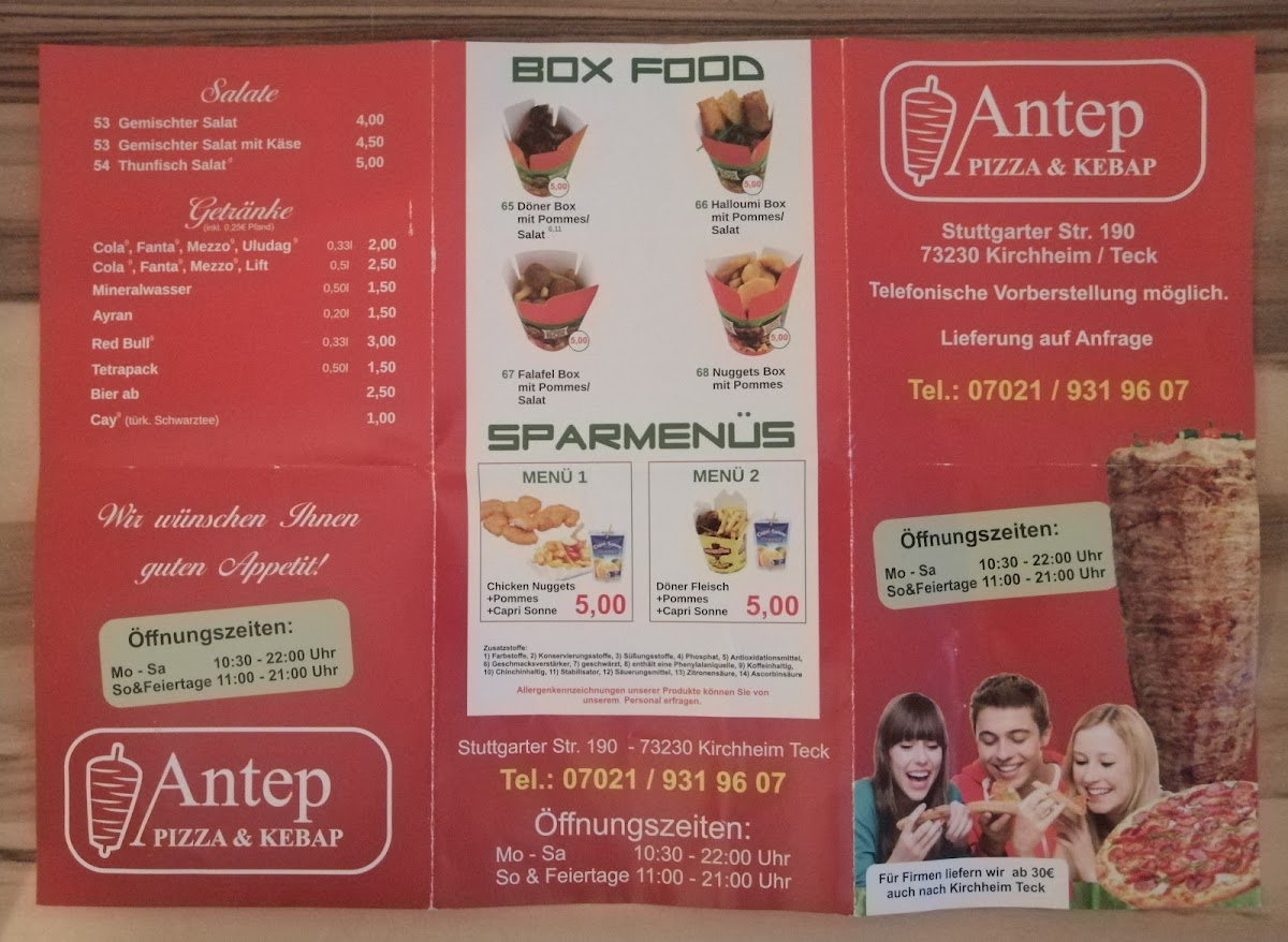 Antep Pizza Kebap Photo Menu 5