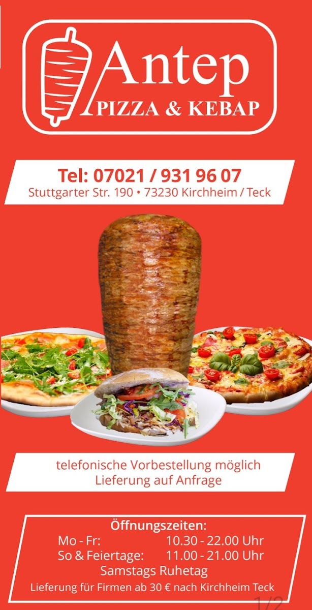 Antep Pizza Kebap Photo Menu 7