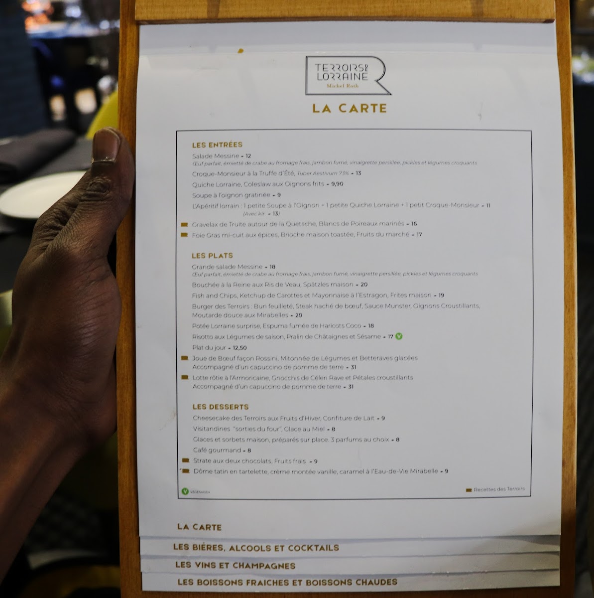 Terroirs de Lorraine Photo Menu 3