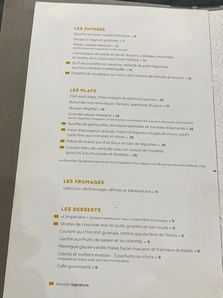 Terroirs de Lorraine Photo Menu 4