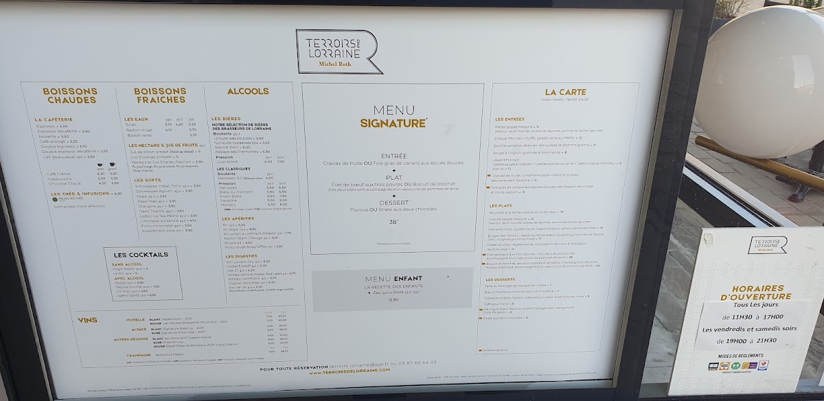 Terroirs de Lorraine Photo Menu 8