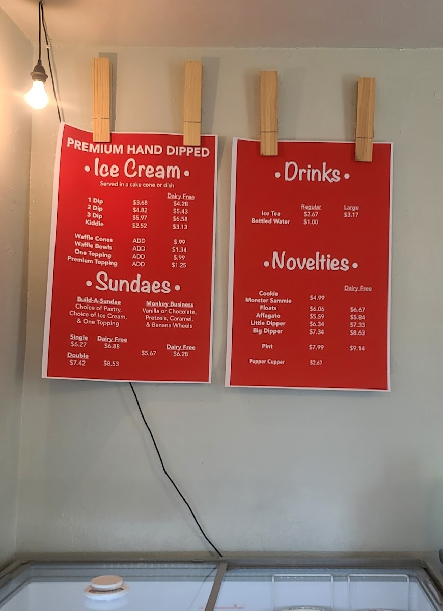 The Frozen Spoon, LLC Photo Menu 1