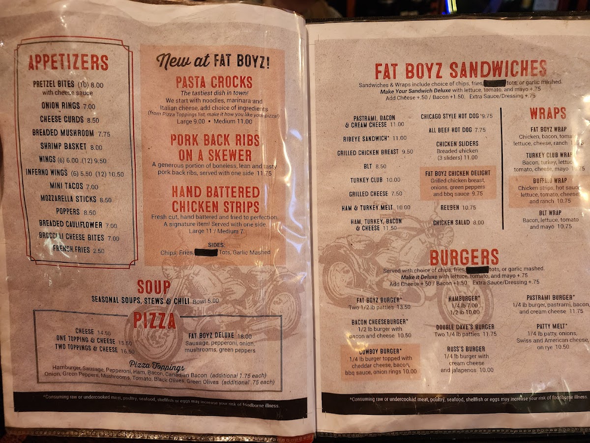 Fat Boyz Photo Menu 5