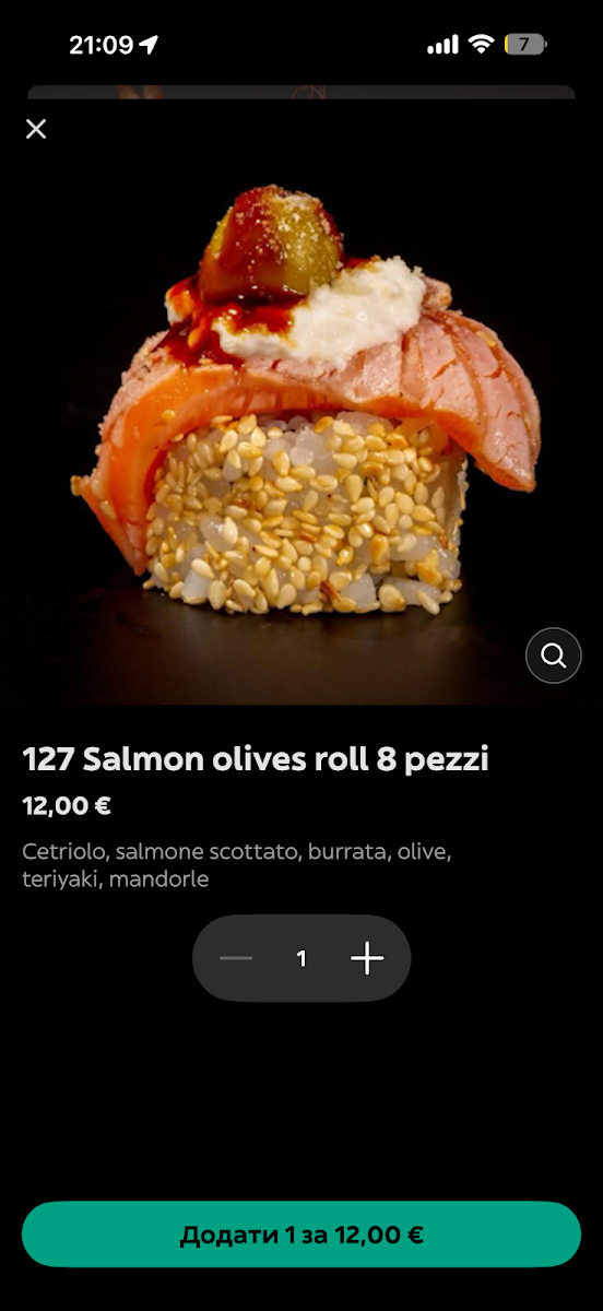 Gari Sushi in Turin Photo Menu 10