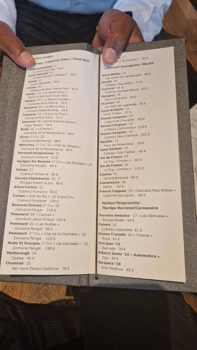 Le Lièvre Gourmand Photo Menu 1