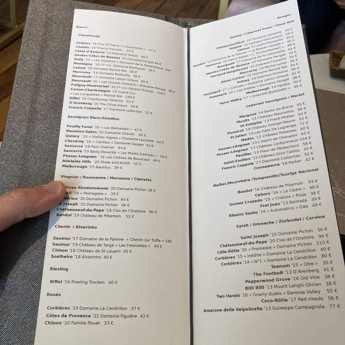 Le Lièvre Gourmand Photo Menu 3