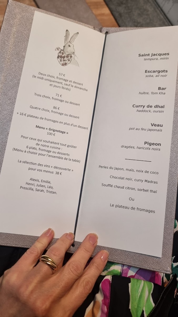 Le Lièvre Gourmand Photo Menu 4