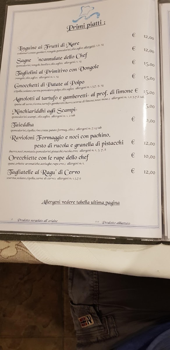 Trattoria Messapica Photo Menu 1