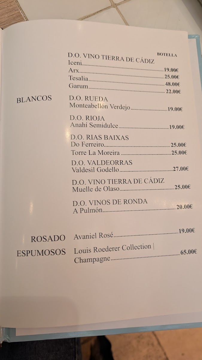Calixta Restaurante | Pozuelo de Alarcón Photo Menu 1