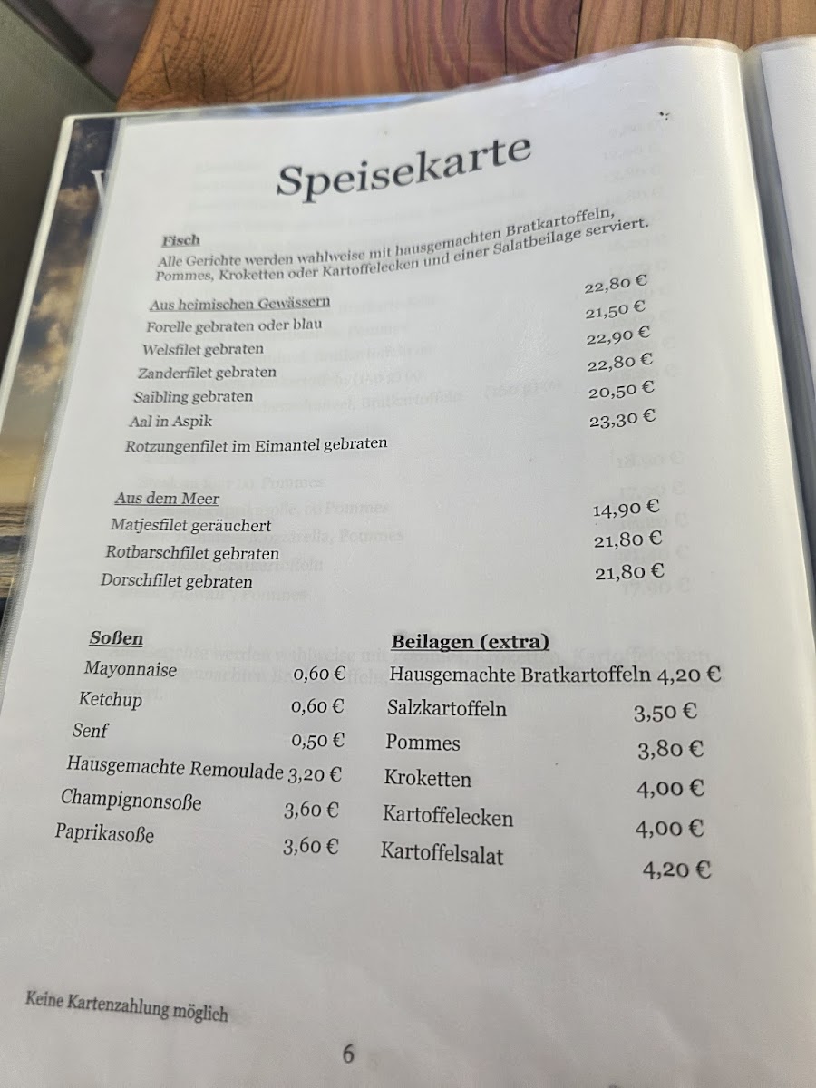 Gaststätte Bodinka Photo Menu 1