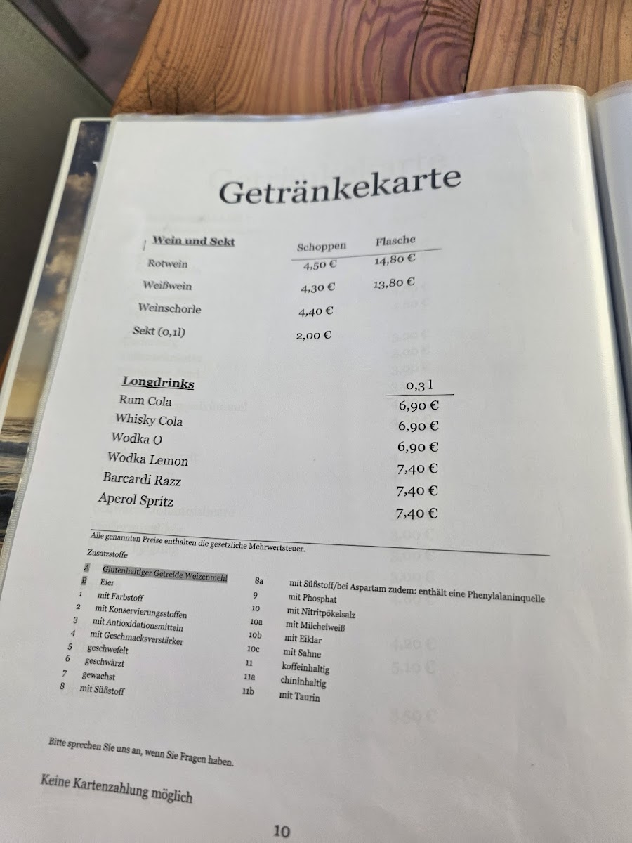 Gaststätte Bodinka Photo Menu 3