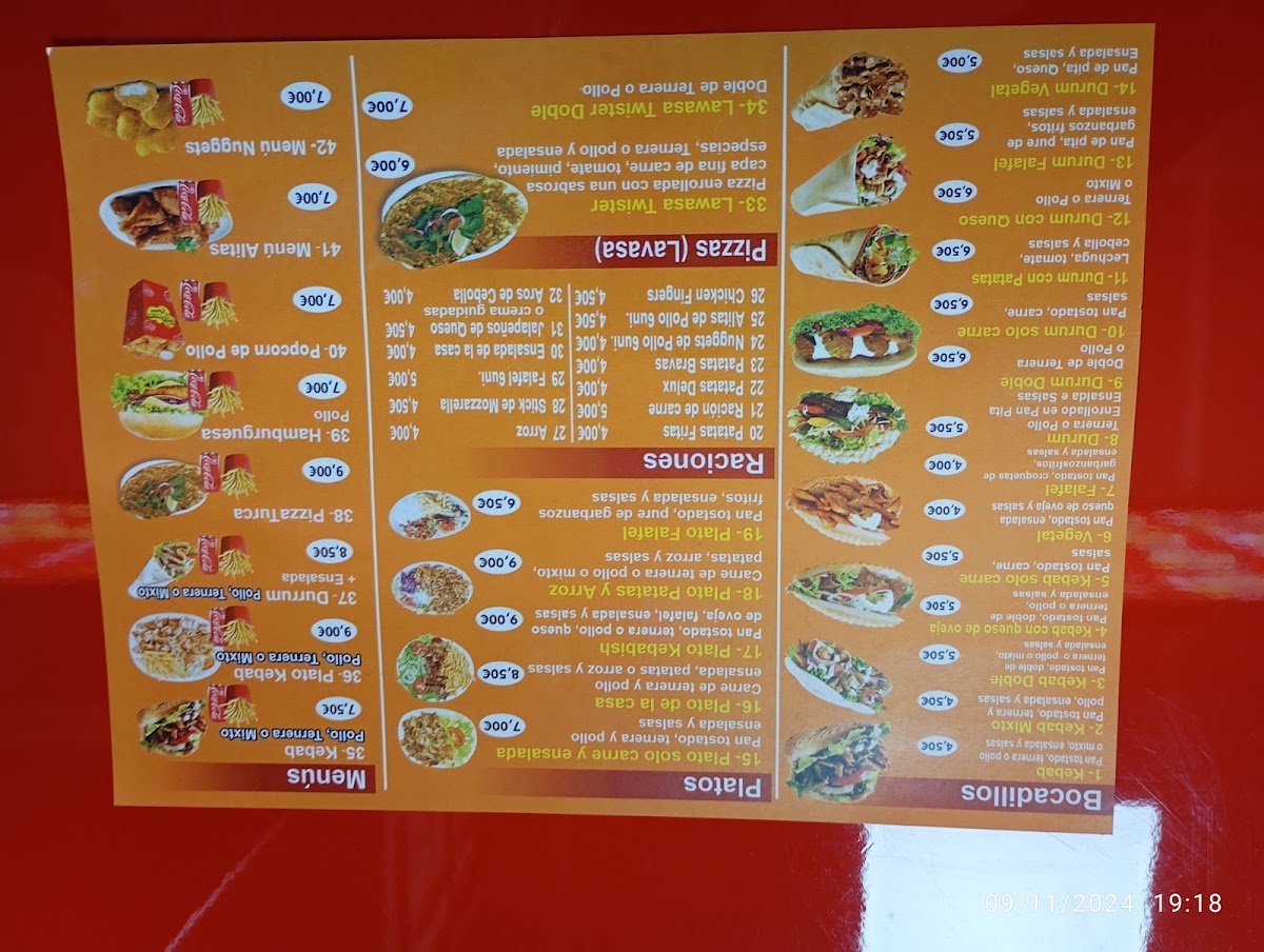Gran Kebab Gran Vía hortaleza Photo Menu 10