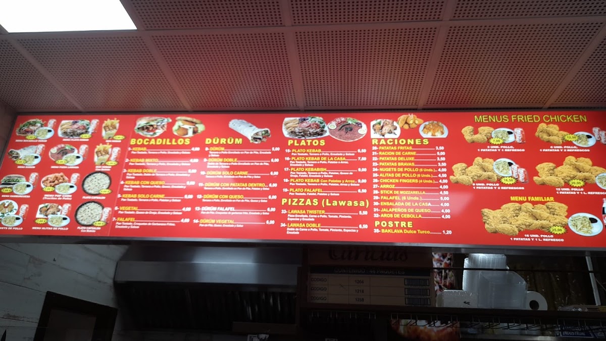 Gran Kebab Gran Vía hortaleza Photo Menu 2