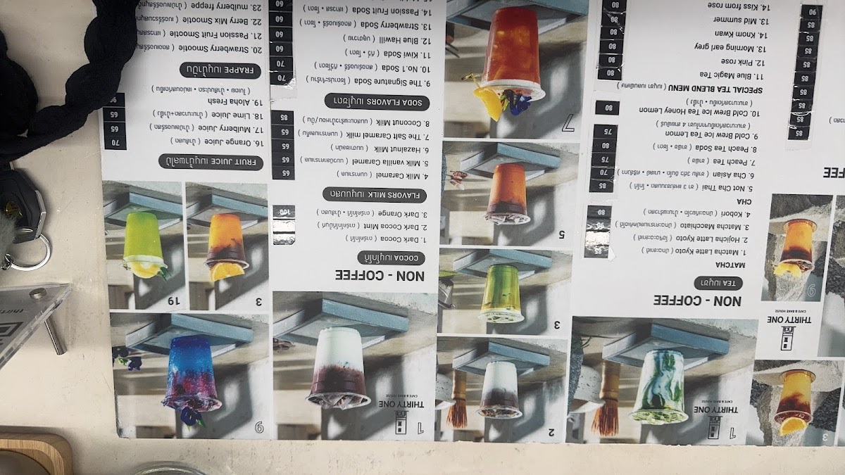Thirtyone cafe & Bake house Photo Menu 6