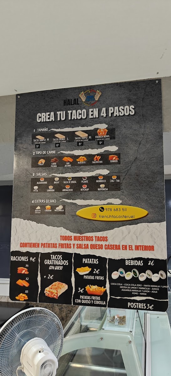 French tacos teruel Photo Menu 4