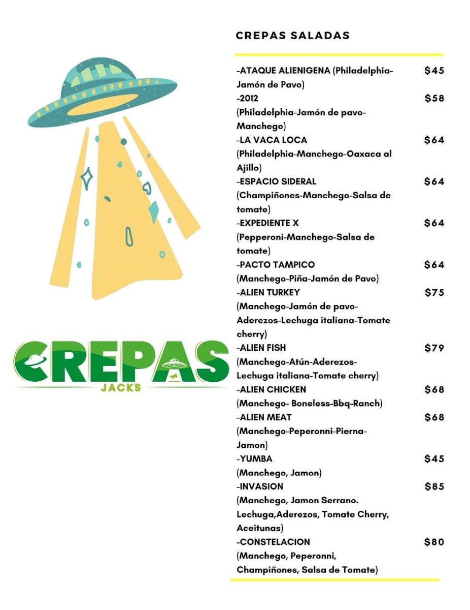 Crepas Jack's Photo Menu 3