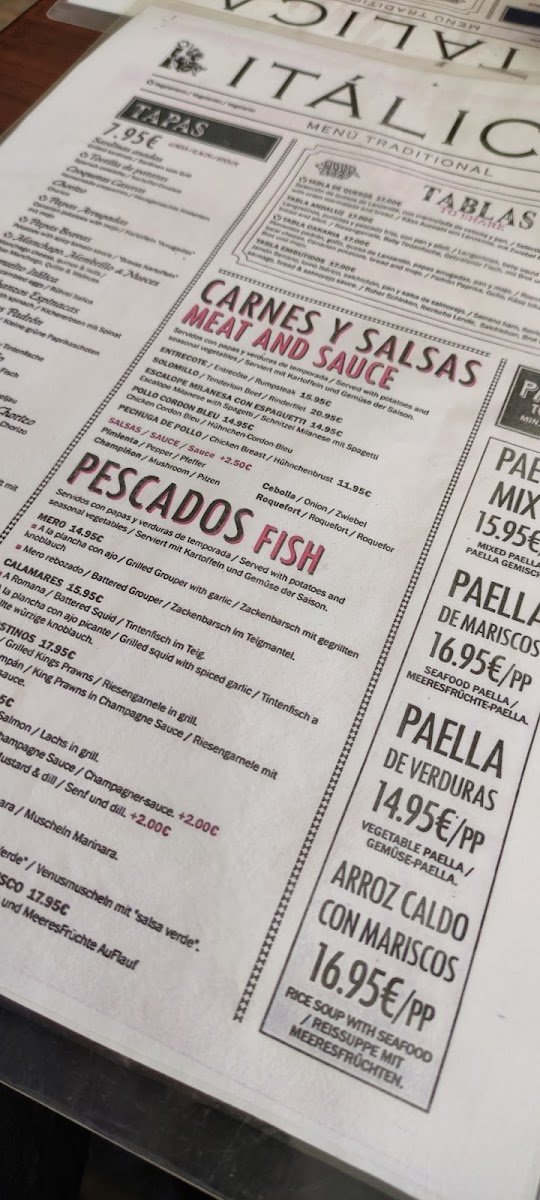 Restaurante Italica Photo Menu 3