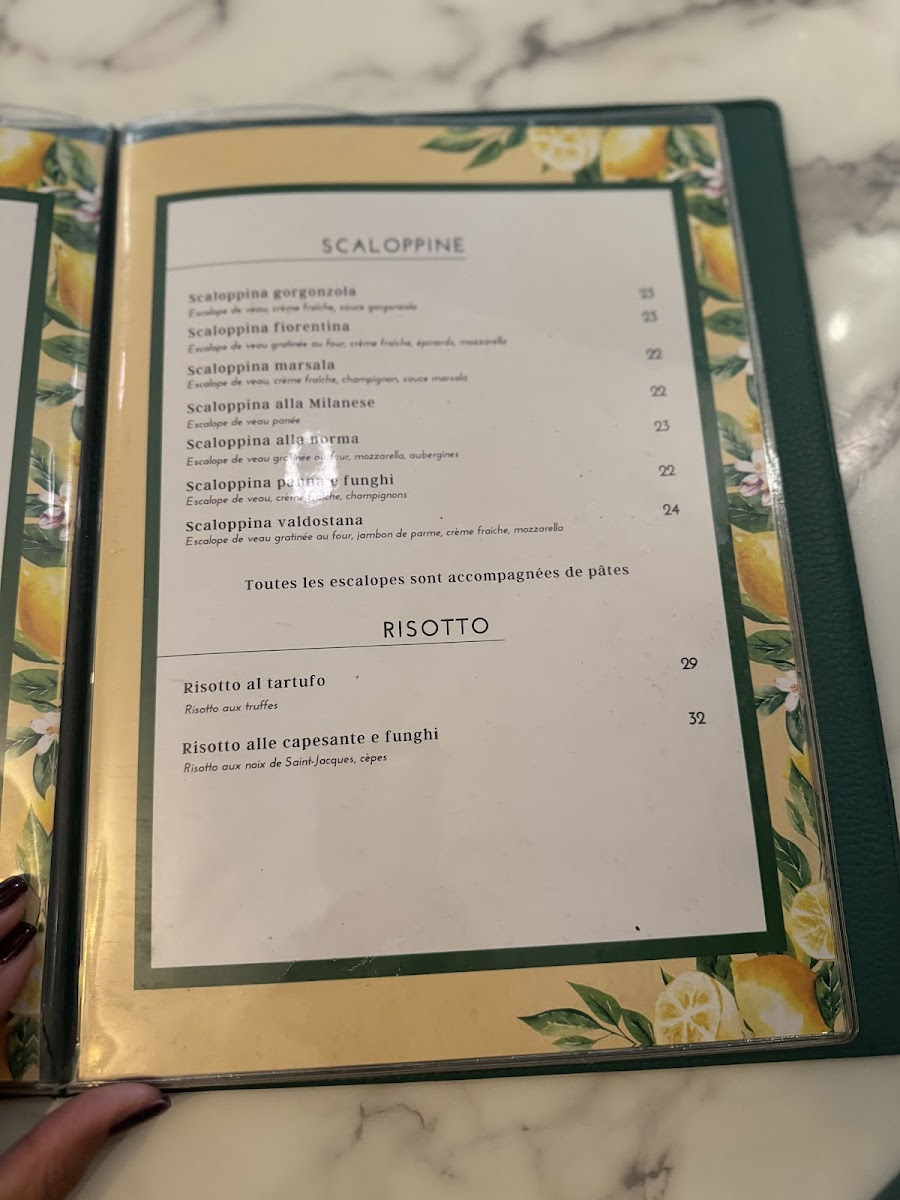 Le Grand Amalfi Photo Menu 7
