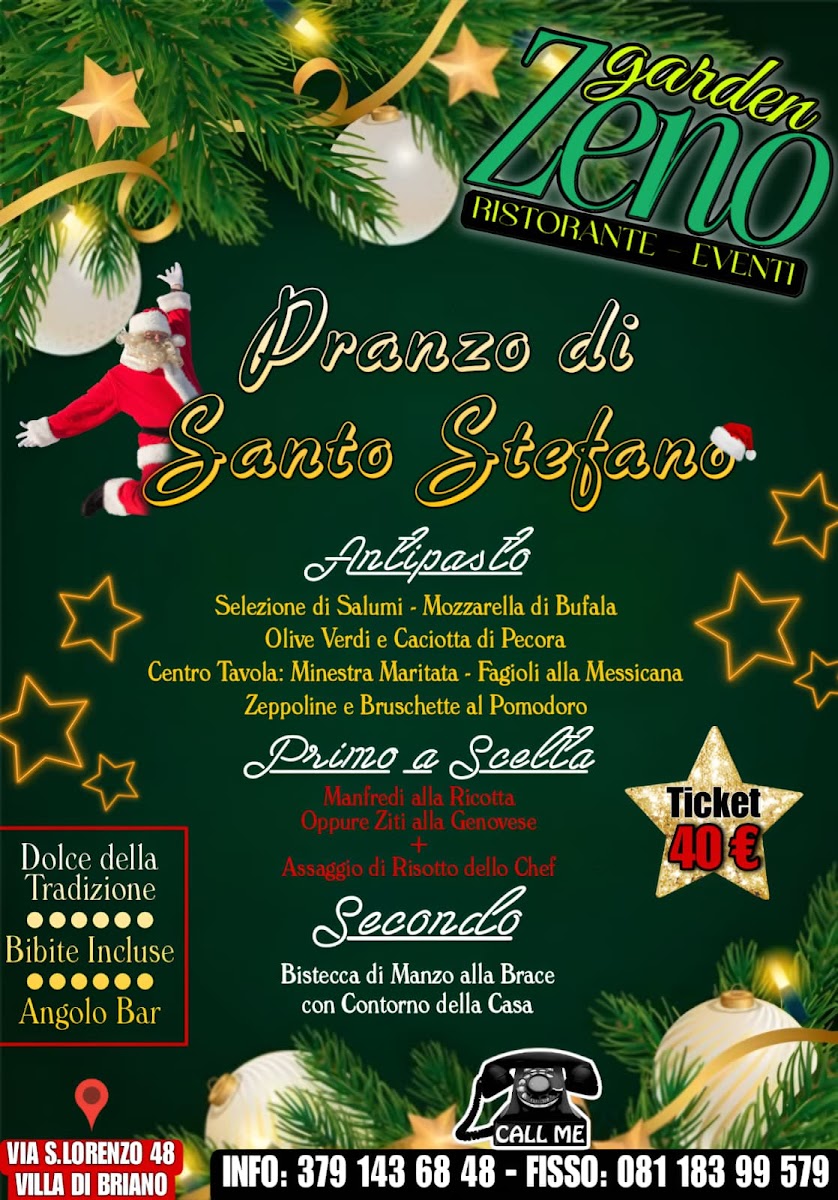 Ristorante Pizzeria Zeno Garden Photo Menu 2
