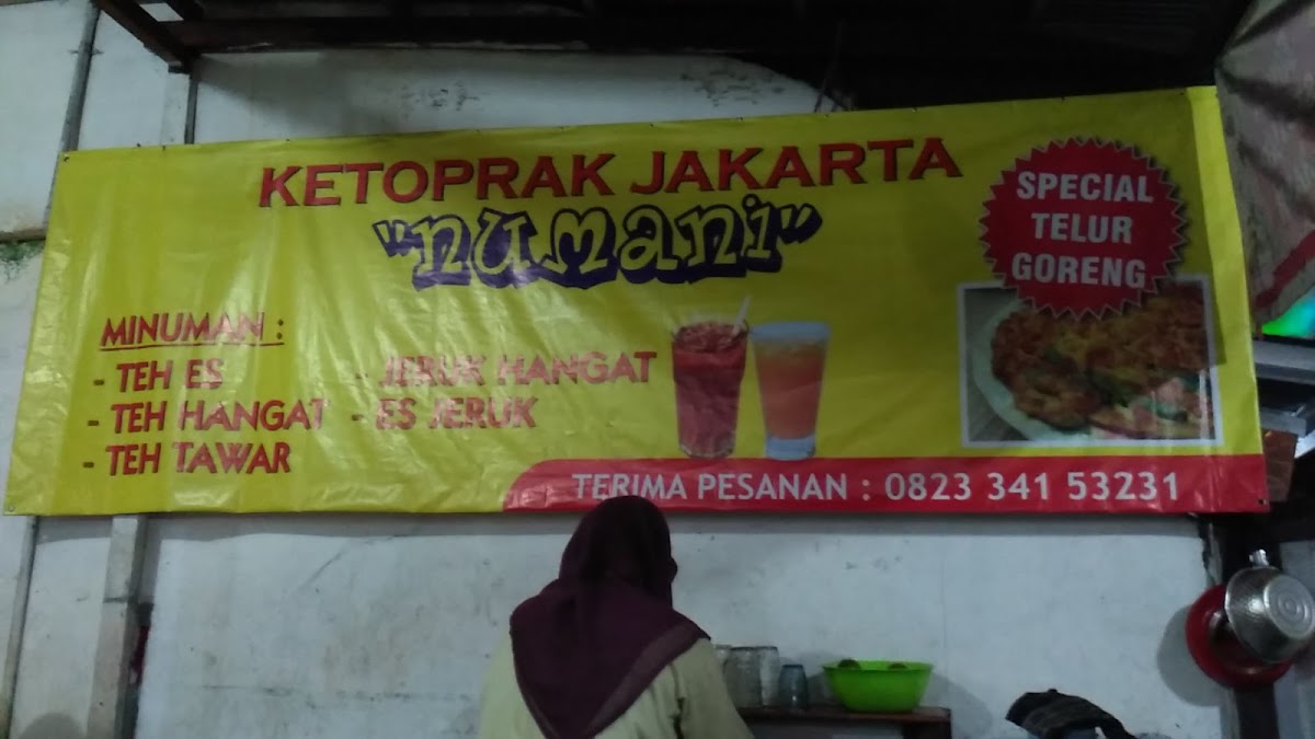 Ketoprak Jakarta NUMANI Photo Menu 2