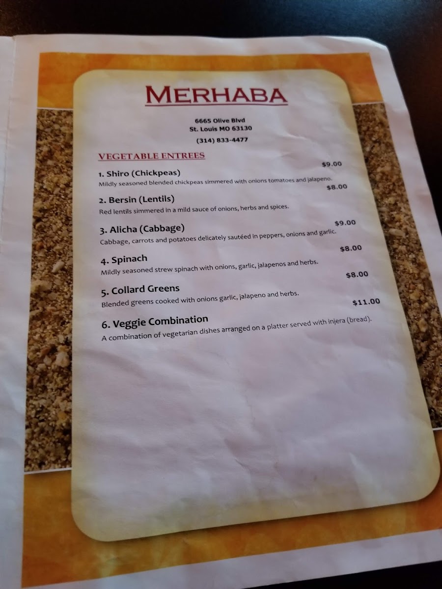 Desta Bistro Photo Menu 5