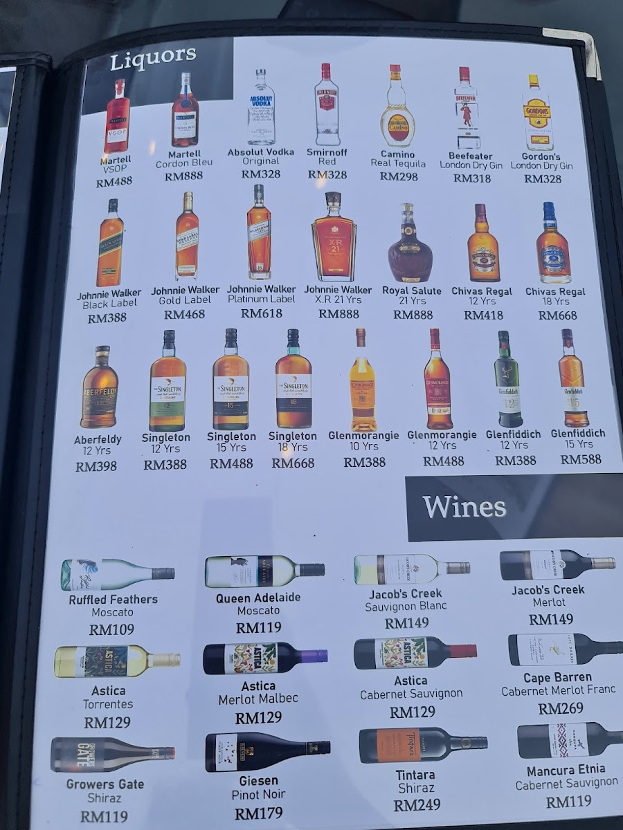 Roof Garden Lounge Photo Menu 1
