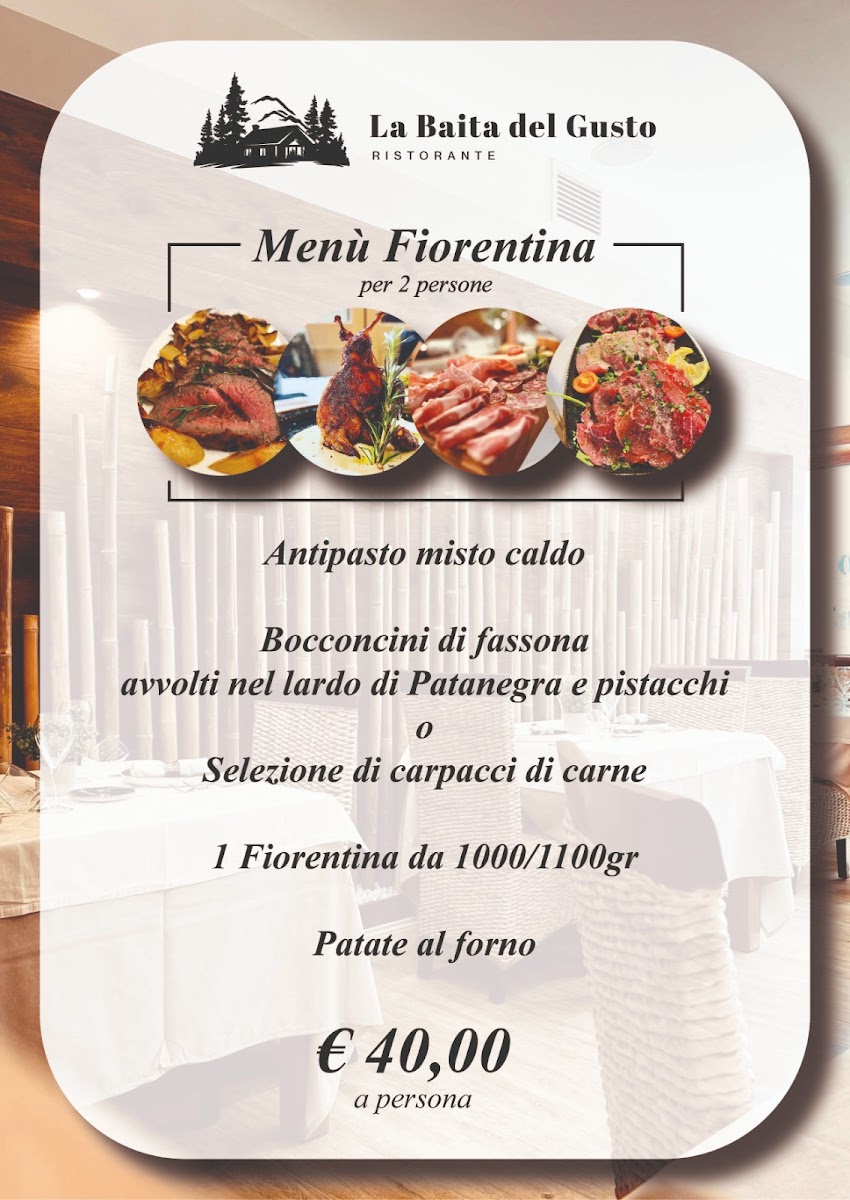 LA BAITA DEL GUSTO RISTORANTE Photo Menu 5