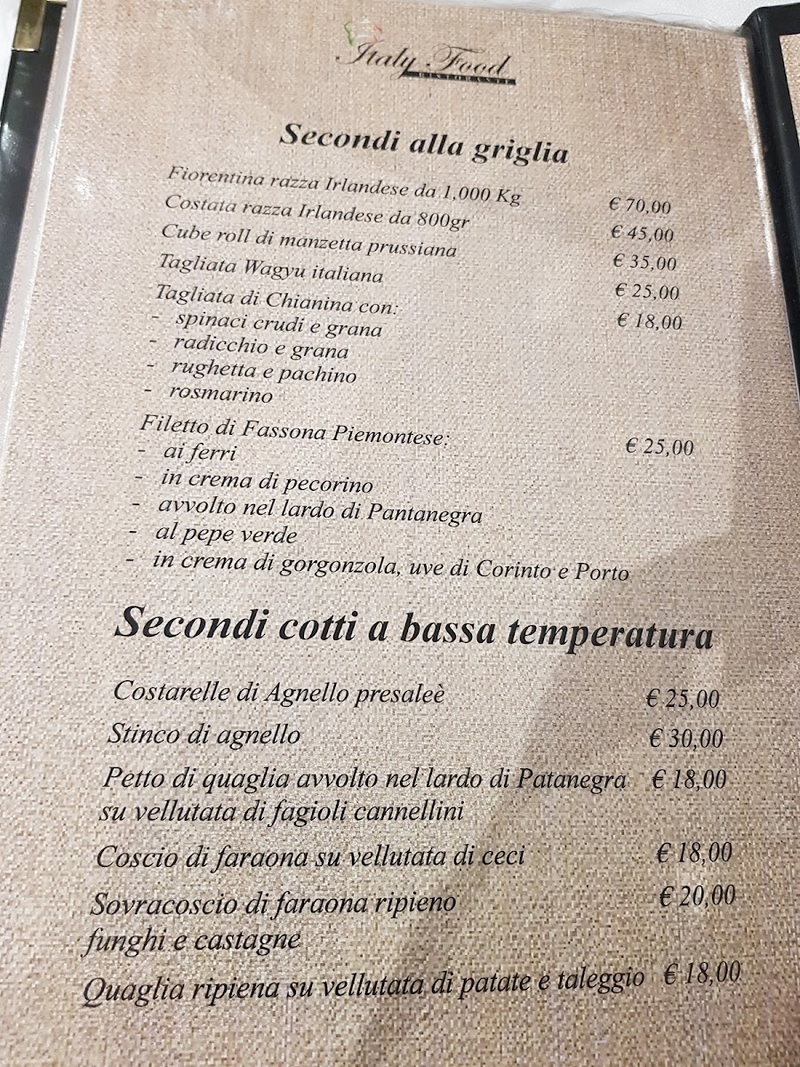 LA BAITA DEL GUSTO RISTORANTE Photo Menu 7