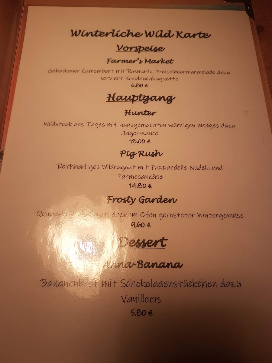 Irish Pub Photo Menu 1