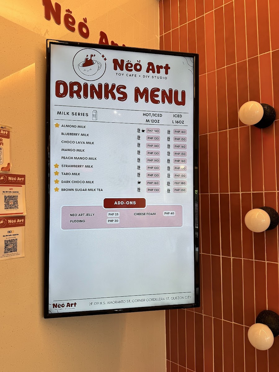 NEO ART CAFE Photo Menu 10