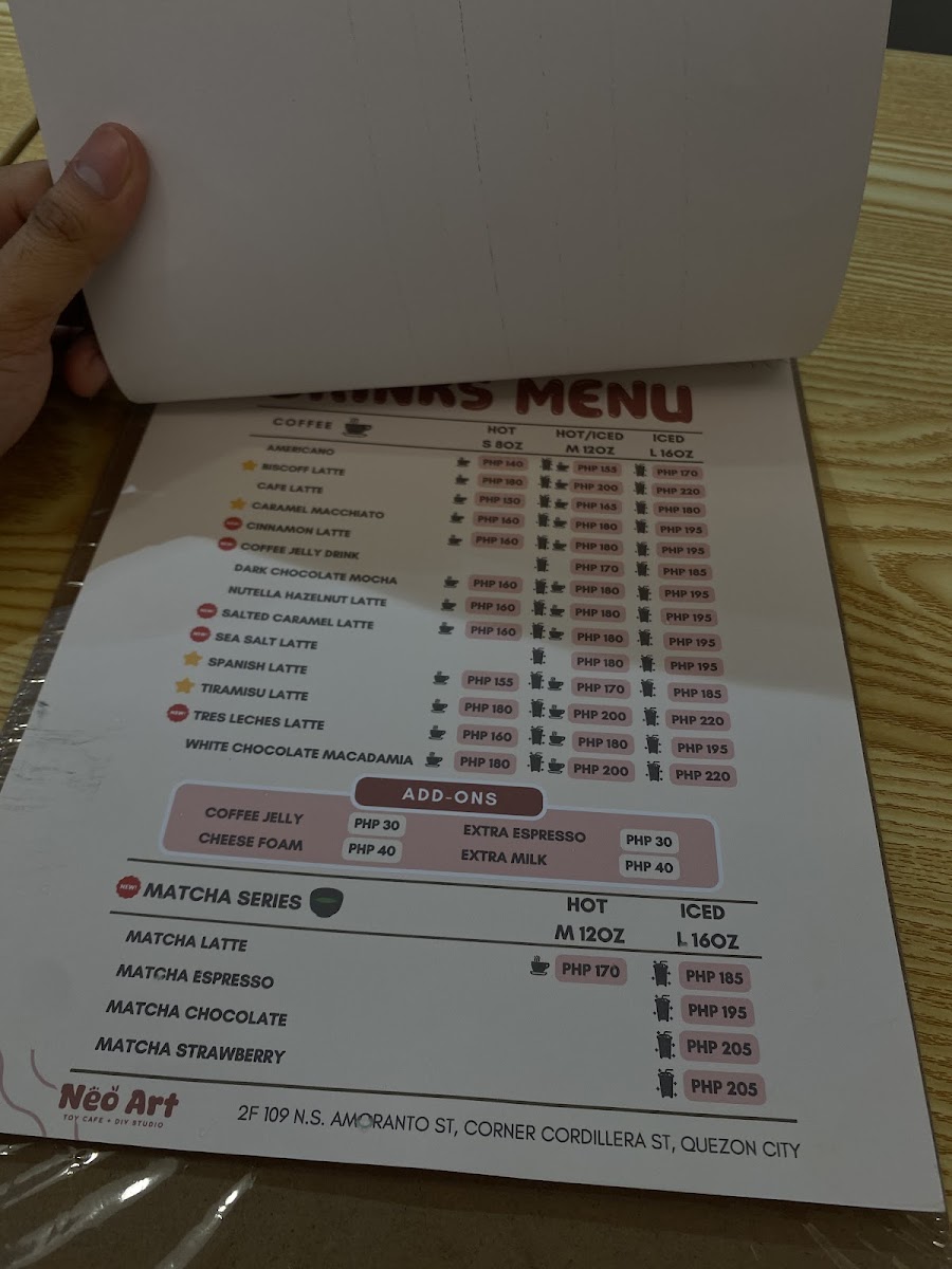 NEO ART CAFE Photo Menu 4