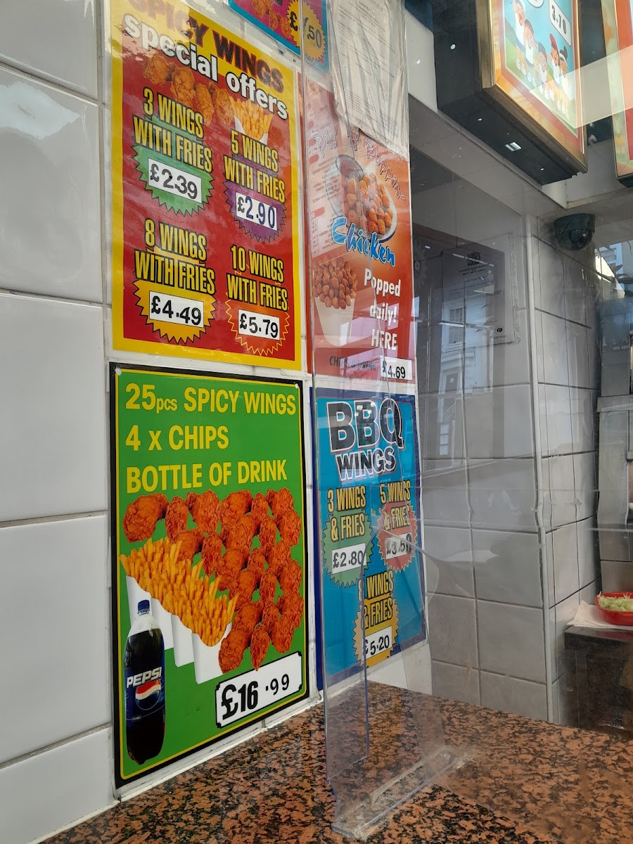 Chicken & Rib Time Photo Menu 10