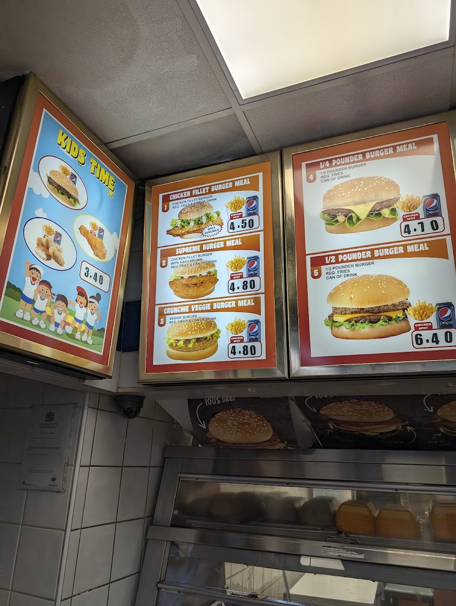 Chicken & Rib Time Photo Menu 3