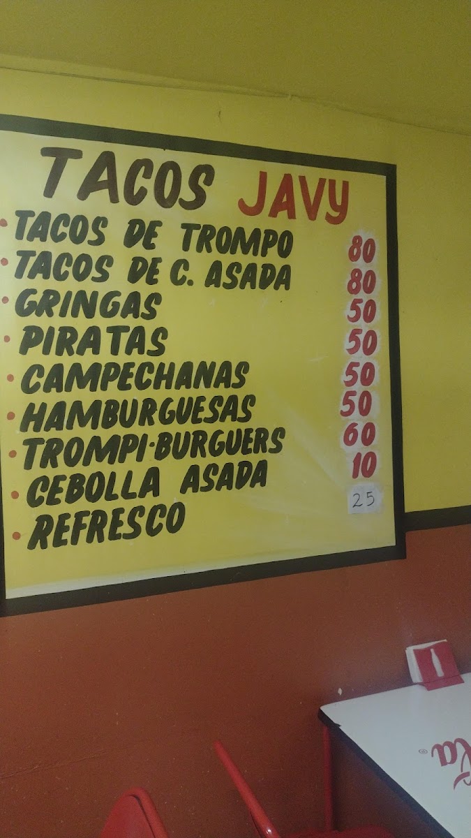 TACOS JAVY Photo Menu 1