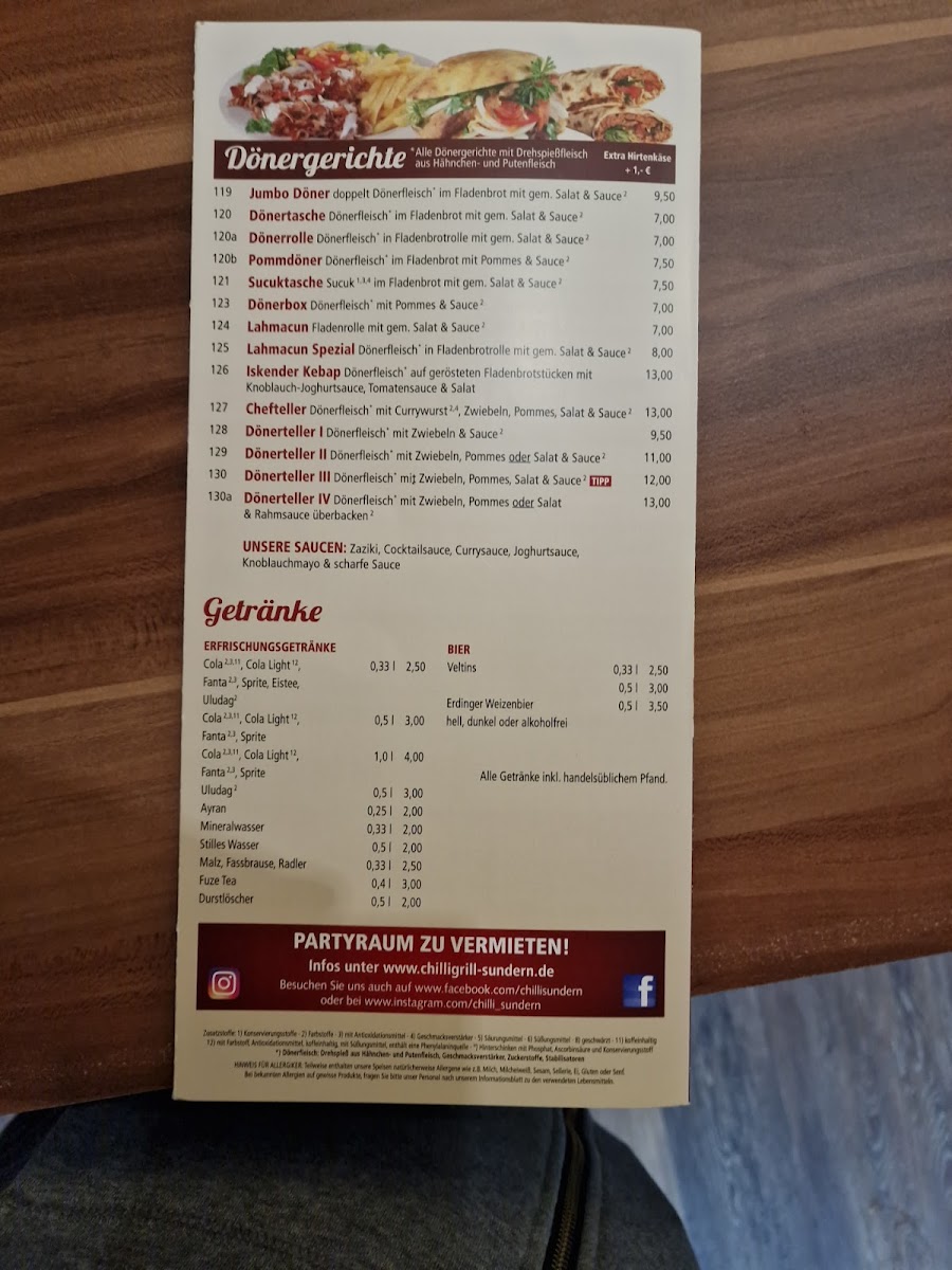 Chilli Sundern Photo Menu 8