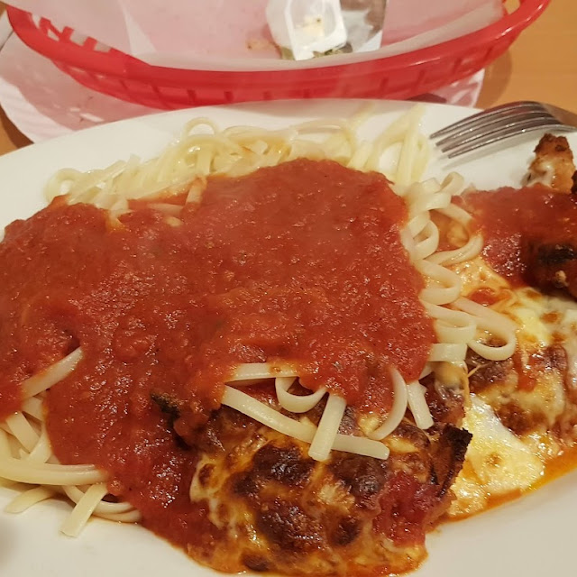 Chicken Cutlet Parmigiana