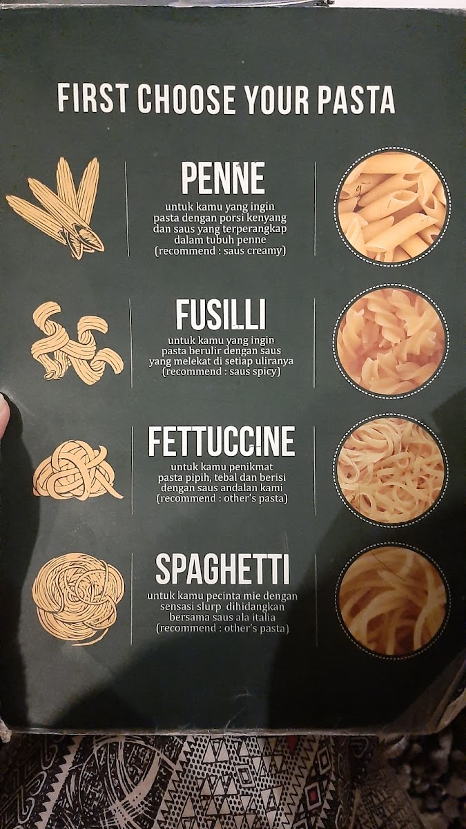 Picnic! Pasta x Sausage Photo Menu 4