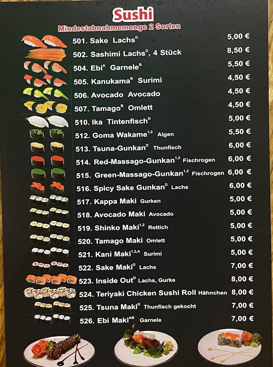 Lotus Restaurant Waldbröl Photo Menu 4