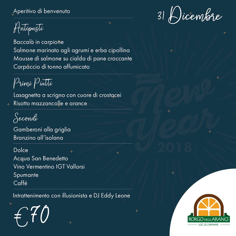 BORGO DEGLI ARANCI - Loc. LE CAPANNE Photo Menu 4