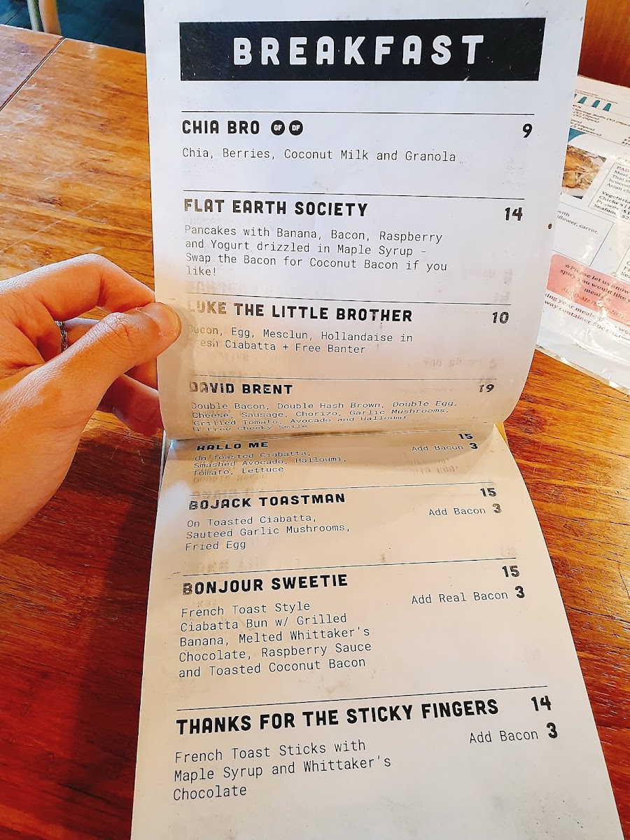 Bacon Bros Burgers Photo Menu 4