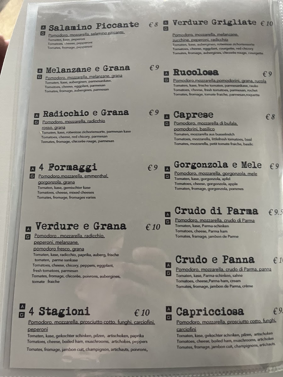 Paradiso Del Coregone Photo Menu 3