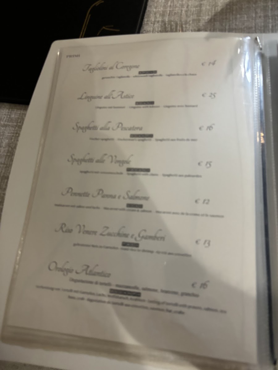 Paradiso Del Coregone Photo Menu 6
